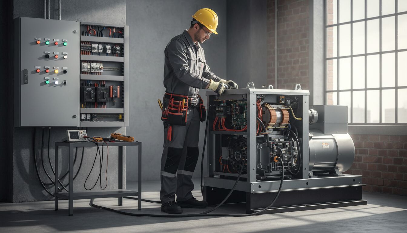 Découvrez les services d'un électricien spécialisé en génératrices : installation, tarifs compétitifs et entretien pour garantir performance et sécurité.