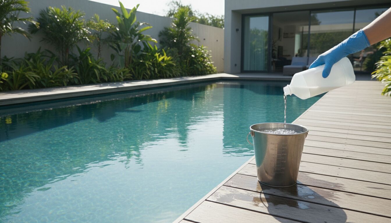 Découvrez la dose idéale d'eau de javel à utiliser pour désinfecter une piscine de 50 m³, afin de garantir une eau propre et saine en toute sécurité.