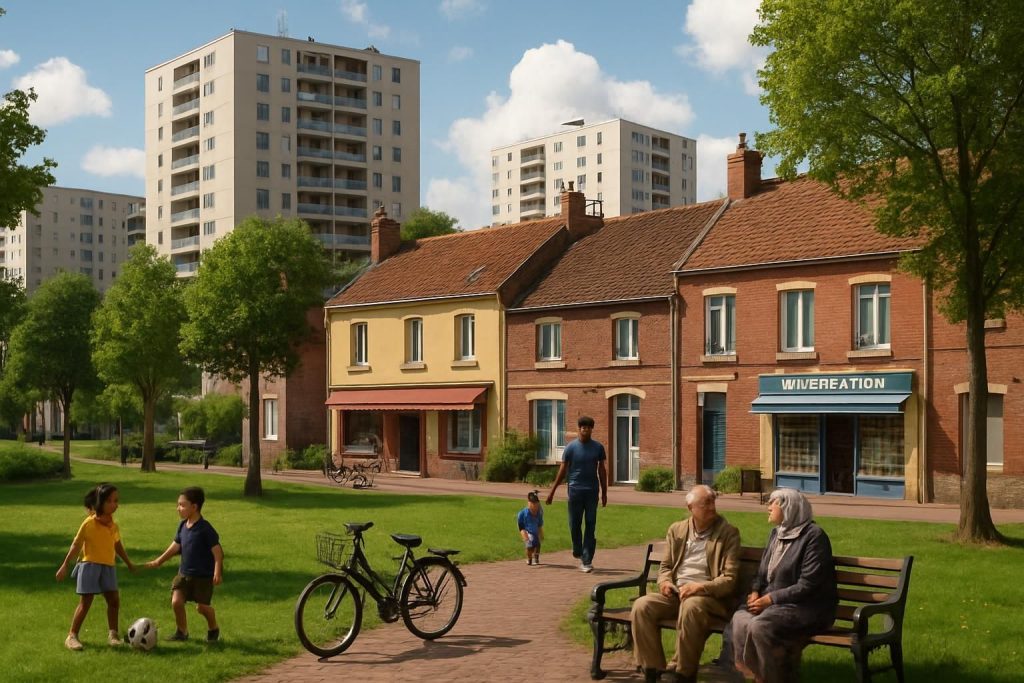 Découvrez la réalité de Mons-en-Baroeul : un quartier souvent perçu comme sensible, mais qui cache aussi une richesse culturelle et sociale méconnue.