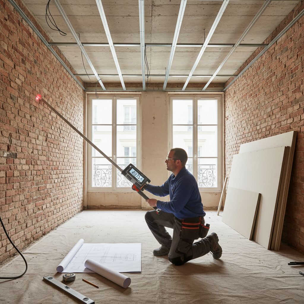 Découvrez quelle distance respecter pour installer un plafond autoportant de manière sécurisée et efficace, avec des conseils pratiques et des normes à suivre.